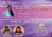 Faith to Win 15 Saturday - Pastor Sophia Perryman